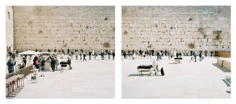 Jerusalem, 2014, from the series «déambulations environnantes»
<br>© Guillaume Collignon