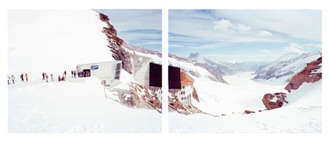 Jungfraujoch, 2012, from the series «éléments alpins»
<br>© Guillaume Collignon