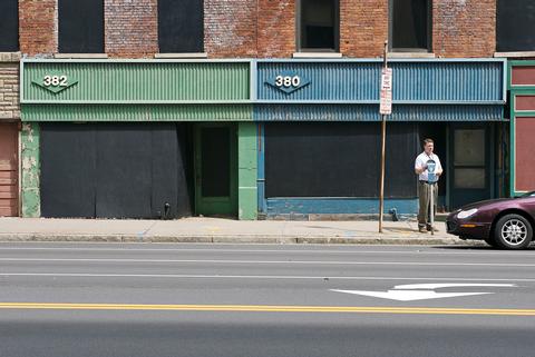 Kodak  City,  2007 / 382, 380, State Street, Rochester NY
<br>© Catherine Leutenegger