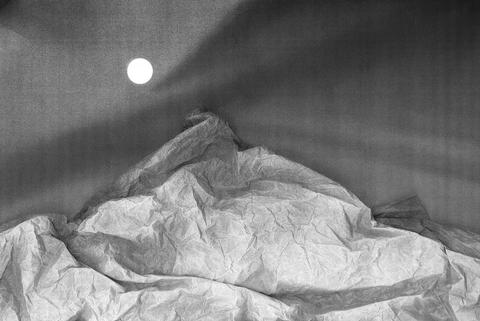 Fullmoon, 2016, Hahnemühle baryt, 100/150cm, from the series ‘Stars? Copied dust._ my travel through the world with my copy machine.’2013-2018
<br>© Dominique Teufen