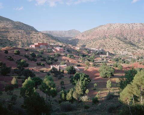 View of bottom part of Inerki’s village, take in March 2017 at 5p <br>© Aladin Borioli